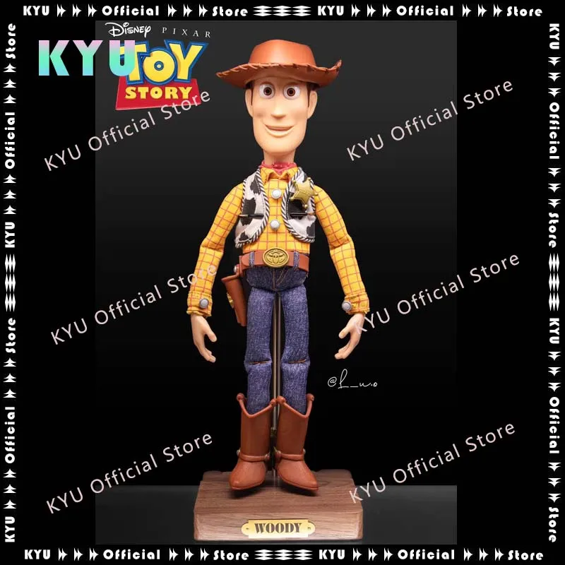 Pixar Disney Toy Story Woody Jessie Czarny orzechowy klips w talii Wspornik Pokaż półkę Skontaktuj się ze mną, aby dostosować tablicę znamionową