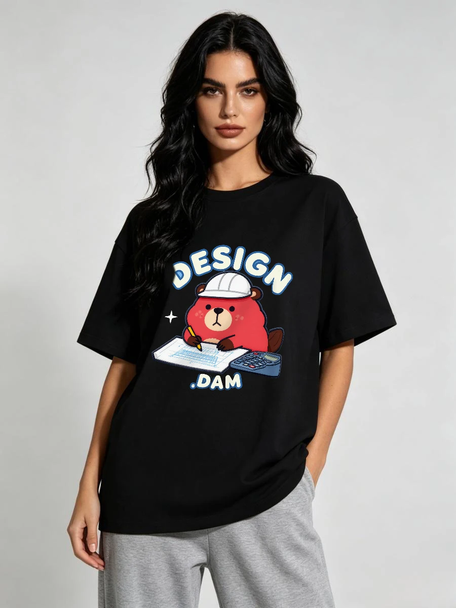 Camisetas de Cuello Alto para Mujer, Diseño Fantástico, Artístico, Expresivo, Único, Distintivo, Diferente, Individual, con Firma Personal, Moderno