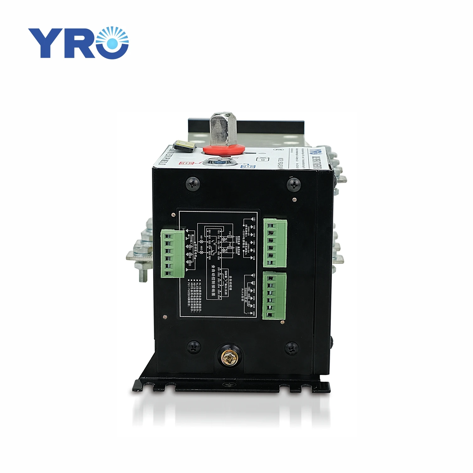 4P Three Phase 200 Amp 250A Automatic Transfer Switch PC Class Changeover Switch Dual Power