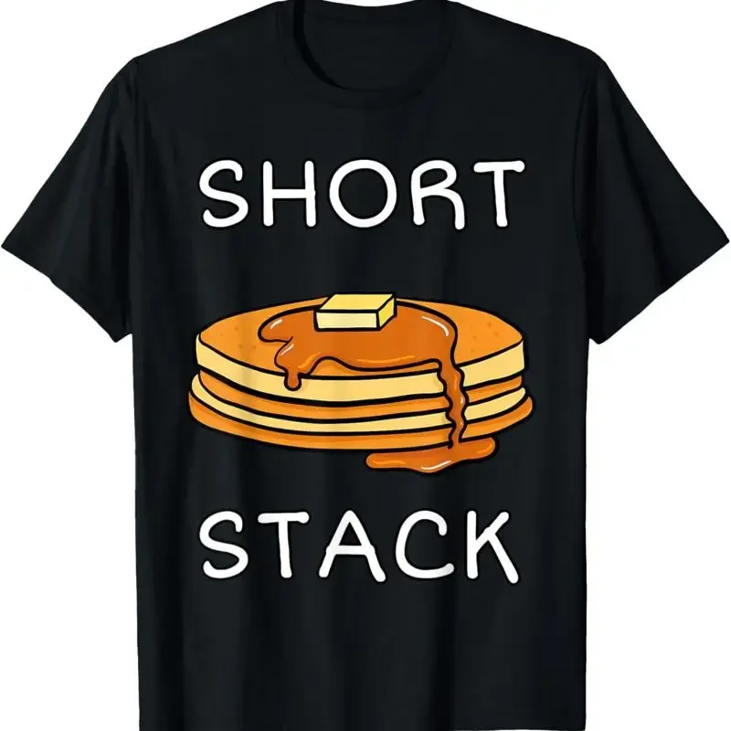 Short Stack Pancake Lover Waffle Breakfast Idea T Shirt