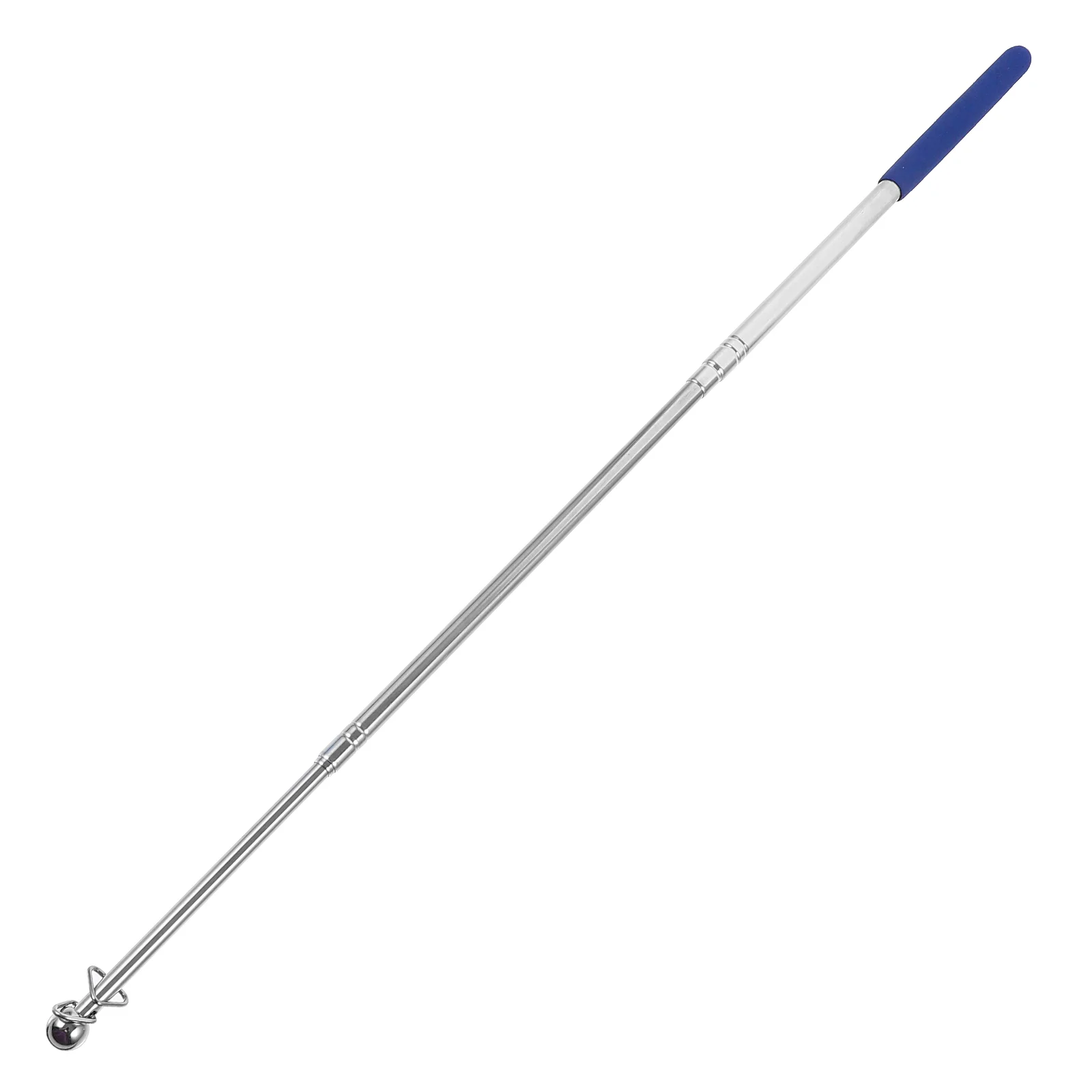 Asta de bandera multiusos, soporte para cinta de baile, mástil de bandera de mano, varillas retráctiles, accesorio telescópico, anillo para cinturón