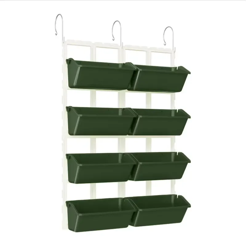 Planting Basin Layer Hanging Flowerpots Rectangular Plastic Plant Box