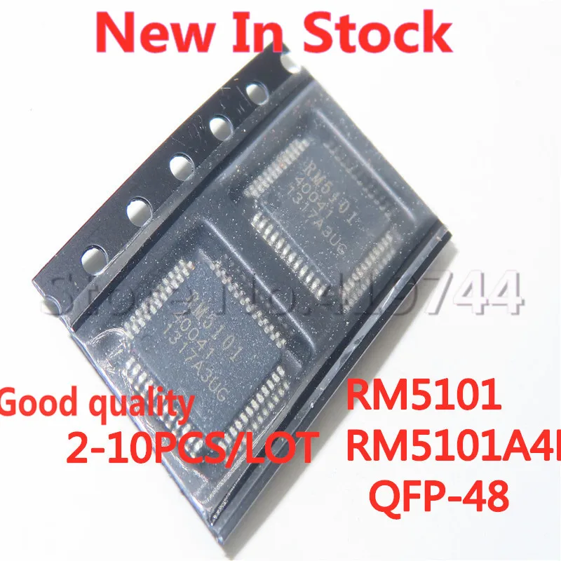 2-10PCS/LOT RM5101 RM5101A4R QFP-48 SMD LCD chip NEW In Stock