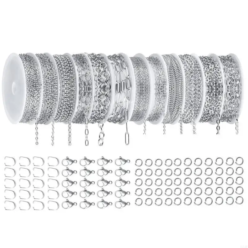 

Sturdy Stainless Steel Chain Accessory for Trendy Women Jewelry Enthusiasts