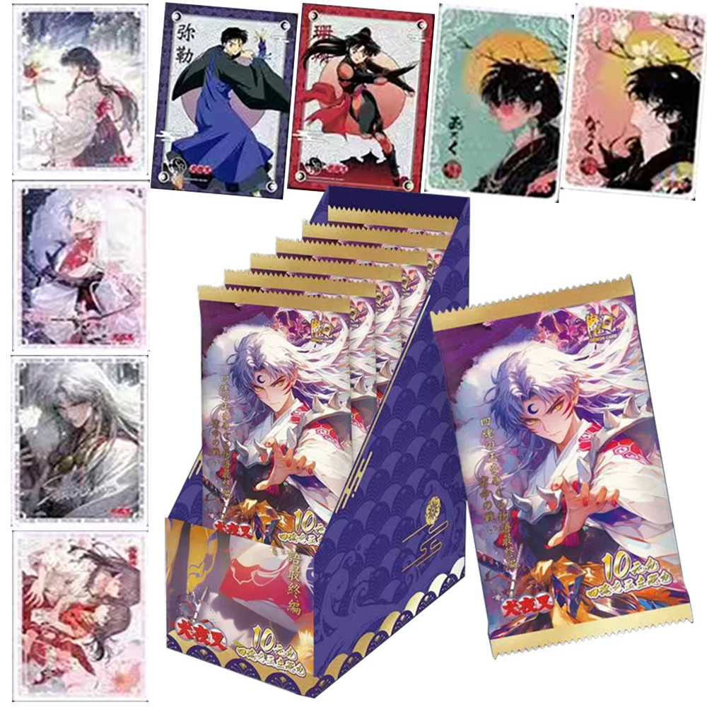 

Коллекционная карта Inuyasha, японское аниме, периферийные устройства, редкие персонажи, карты для любителей, как красивый главный герой, креативная игрушка, подарок на фестиваль