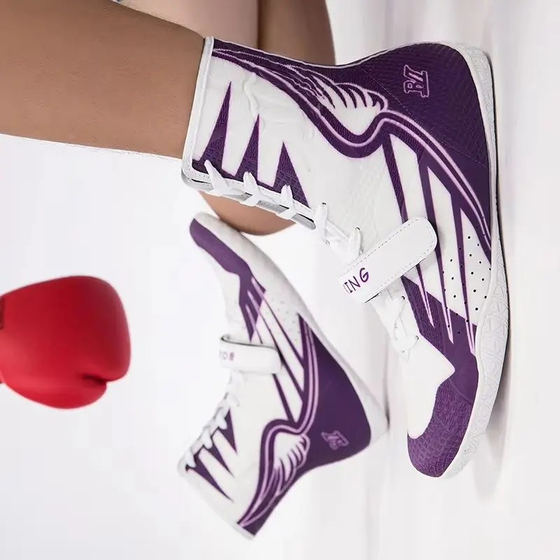

2025 New Arrival Wrestling Shoes Men Designer Boxing Sneakers Mens Good Quality Fighting Shoes for Man Big Size Sport Shoe
