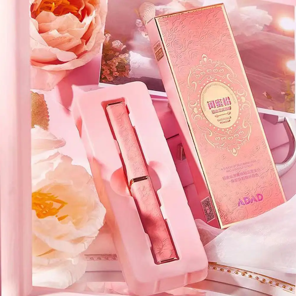 Heißer Verkauf Adad Lip Gloss Temperatur Ändern Lippenstift Lip Balm Natürliche Daub Reibungslos Ultraleicht Für Party 2025, Neue