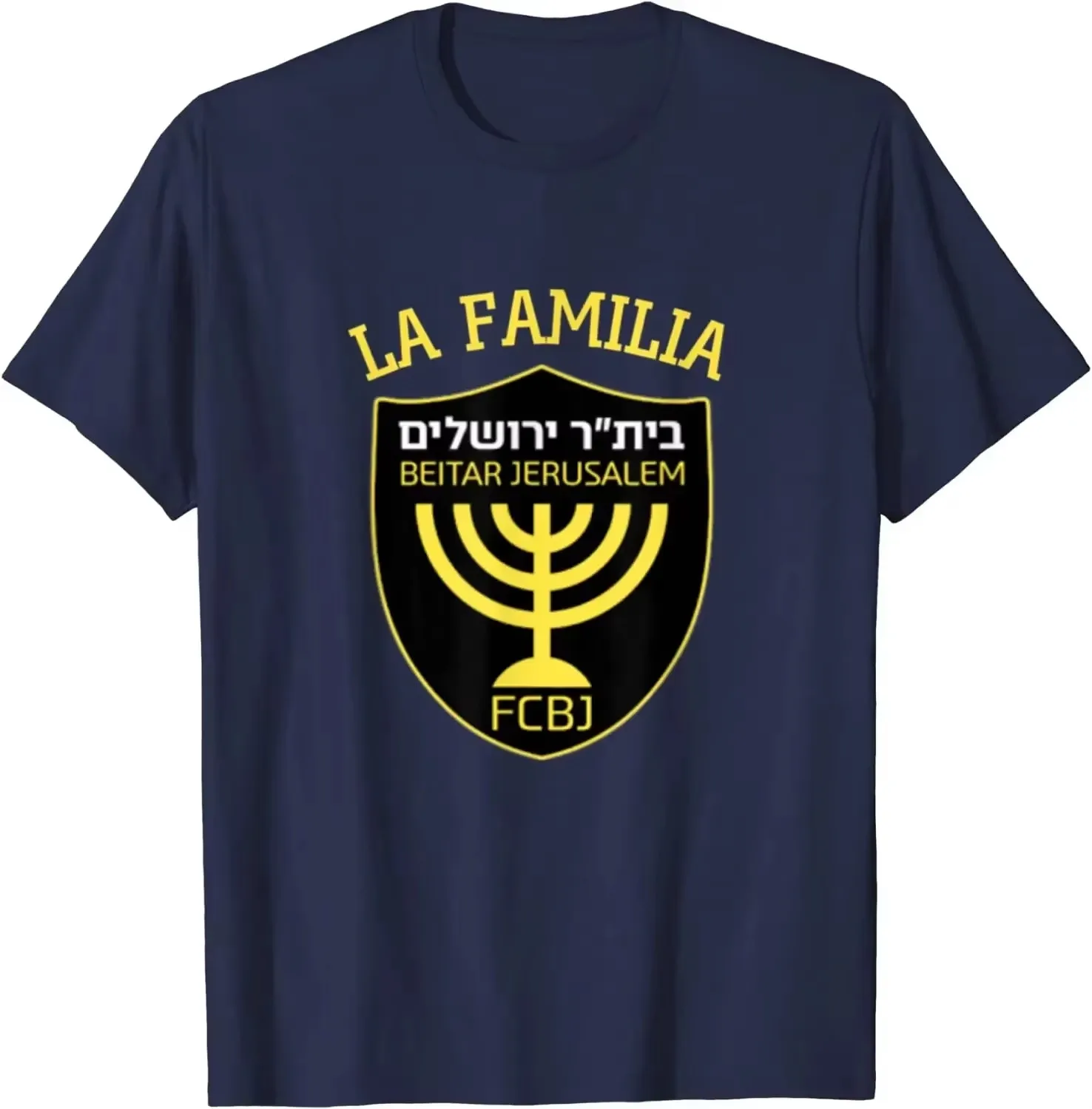 Classic La Familia Football Club Beitar Jerusalem Graphic T-Shirt Cotton Men Women Streetwear Tee