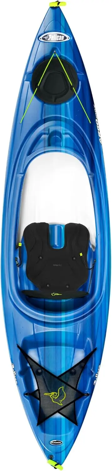 Argo 100X EXO  Premium Sit-in Recreational Kayak  Exo Cooler Bag Included  10 ft  Blue Coral