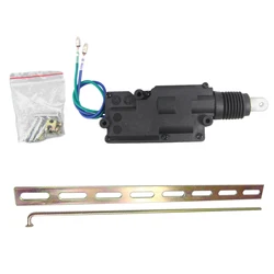 Actuador de cerradura de puerta Central Universal para coche, sistema de bloqueo eléctrico de alta resistencia, 2/5 cables, 12V, Kit tipo pistola única