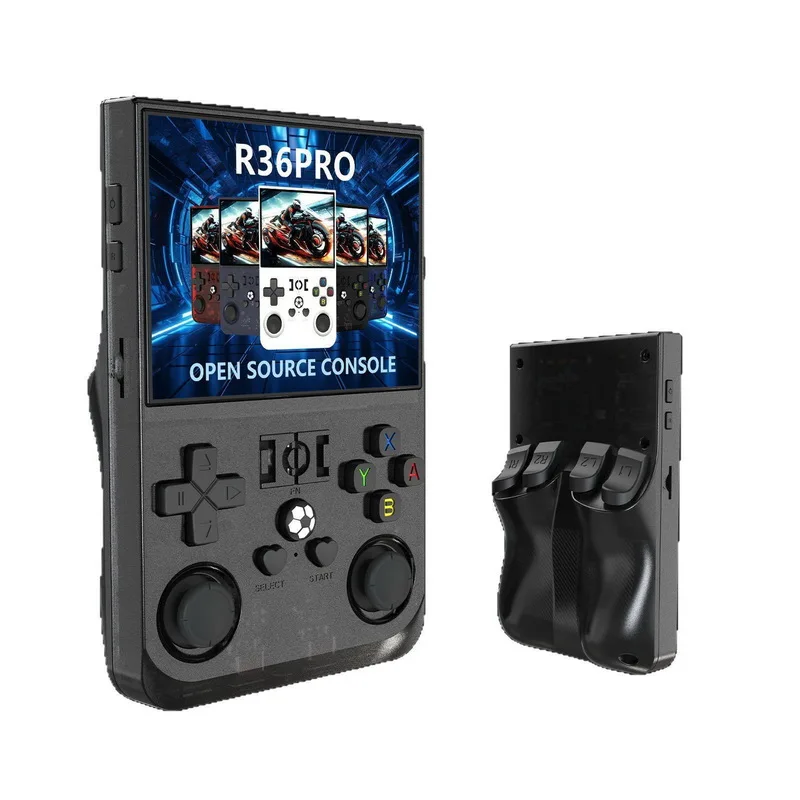 

Портативная игровая консоль R36PRO в стиле ретро, 3,5-дюймовый IPS-экран, портативный видеоплеер, более 20000 игр, карманная игровая приставка, подарки