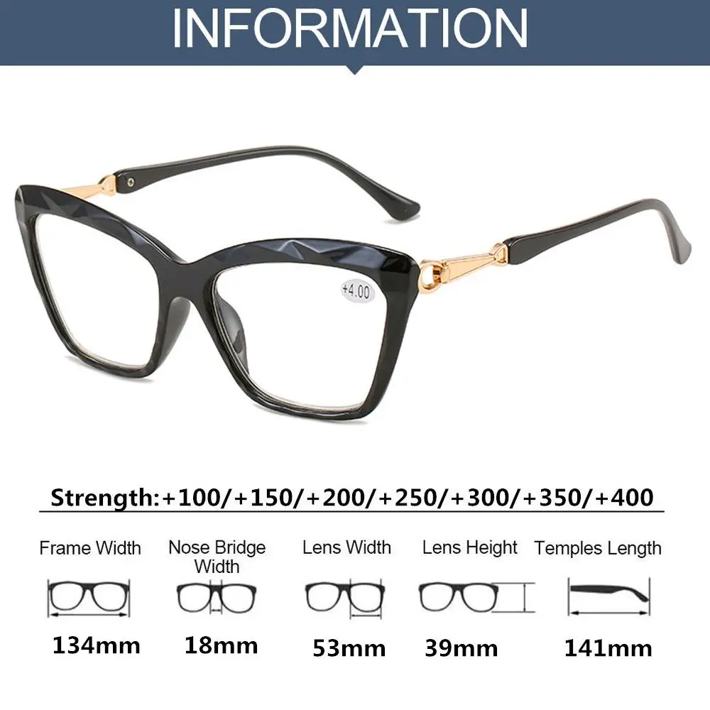 Männer Frauen Vintage elegante bequeme Brille Lesebrille Augenschutz ultraleichten Rahmen