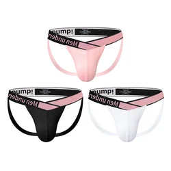 Sissy Bikini Gay Jockstrap Underwear Men Thong Sexy Mens Thongs Modal Man Slip String Homme Panties Male Lingerie U Pouch