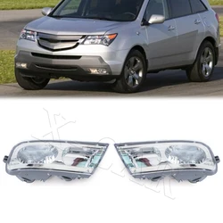 Z przodu lewego prawego LED światła przeciwmgielne przodu jazdy światło do hondy Acura MDX 2007 2008 2009 33901-STX-H01 33951-STX-H01