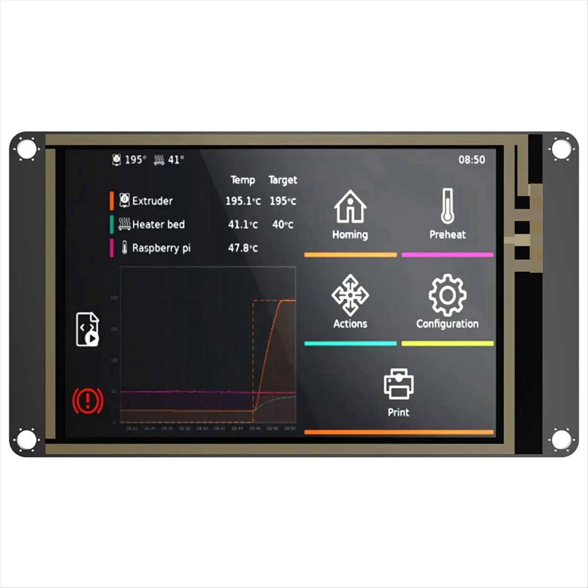 ABNQ TFT35 SPI V2.1 Graphic Smart Display Compatible Manta M8P/M4P/M5P, Manta E3EZ Control Board