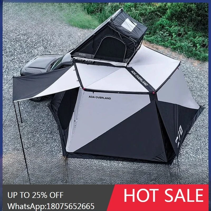 

SGF Car Side Tent Quick-Open Sunshade Outdoor Camping Gear Fan-Shaped Canopy