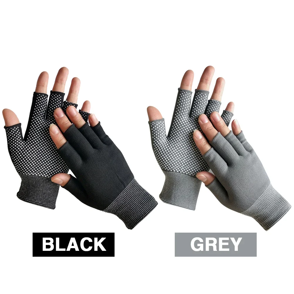 Half Finger Cycling Gloves Motorcyclist Gym Training Anti-skid Fishing Horse Riding Gloves