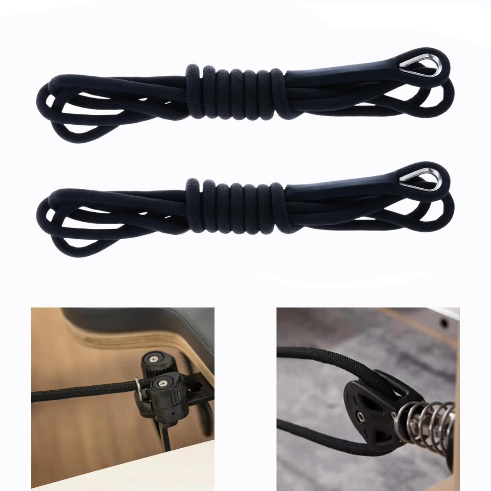 

Pilates Reformer Pull Rope Professional Part for Home Studio Use Sitting Box Fitness Exercise Equipment Yoga Balance Training