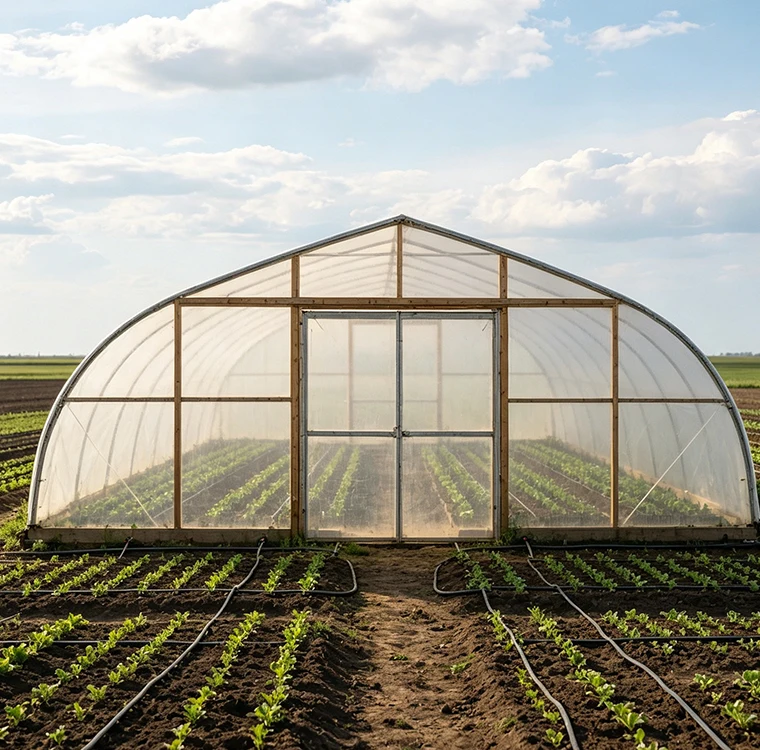 Agriculture Farm House - Estufa Agrícola de Grande Porte para