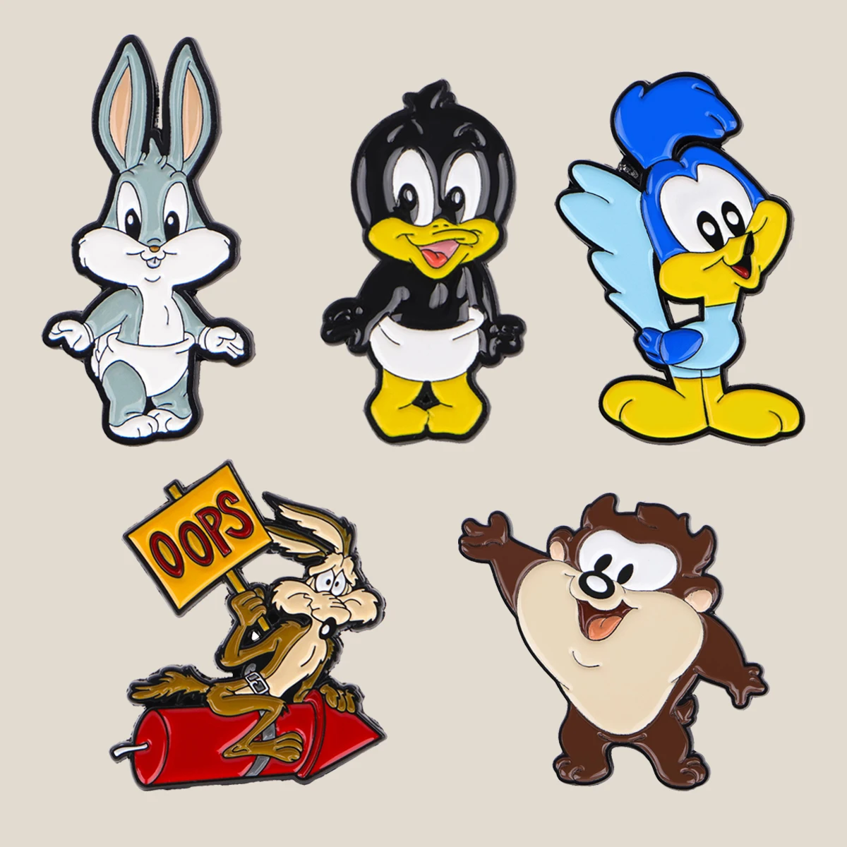 

Эмалированная булавка с изображением кролика и утки, милые животные, броши на одежде, значок, сумка, лацкан для одежды, женский и мужской костюм, ювелирное изделие, подарок для детей