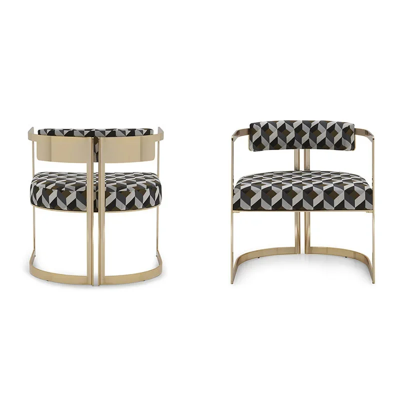 

Modern light luxury single sofa chair