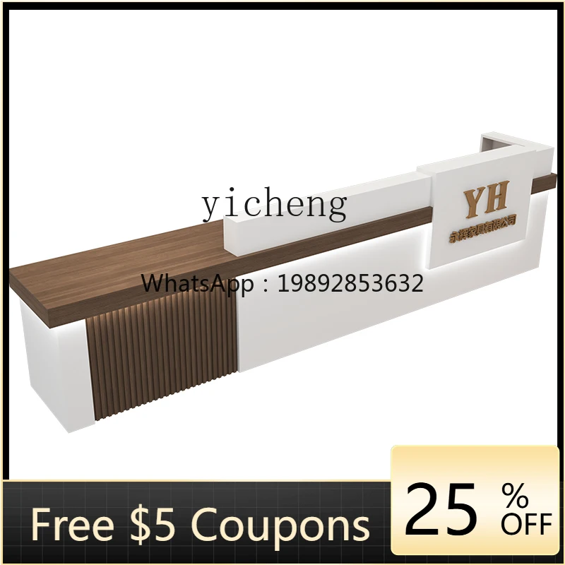 

Reception Desk Retro Beauty Salon Bar Counter Restaurant Hotel Desk Cashier