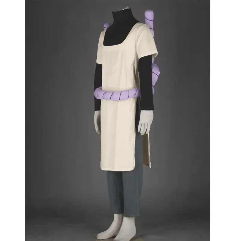 wiwiwi 123Anime Orochimaru Cosplay Costumes Halloween Ninja Performance Costume Wig