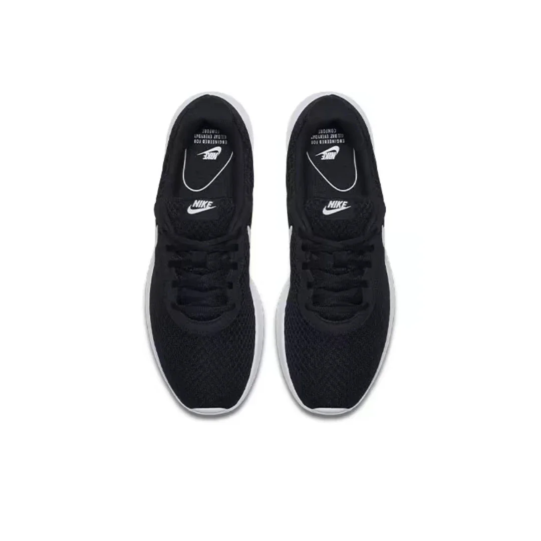 Nike Tanjun Męskie i damskie buty do biegania Antypoślizgowe niskie trampki Oddychające czarne trampki Oreo unisex812654-001