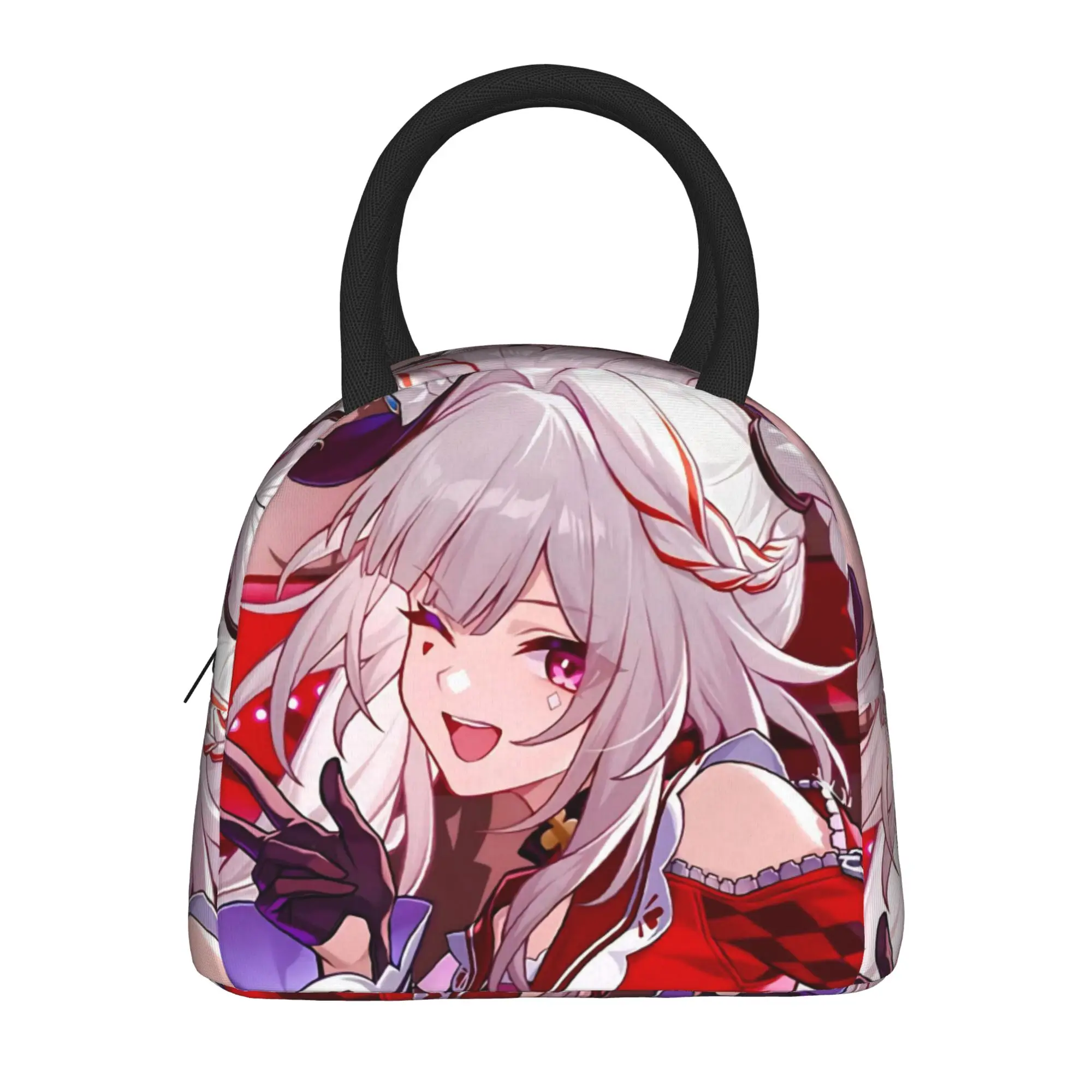 Honkai Star Rail Thermal Insulated Lunch Bag for Office  Portable Food Container Bags Men Women Cooler Thermal Lunch Box