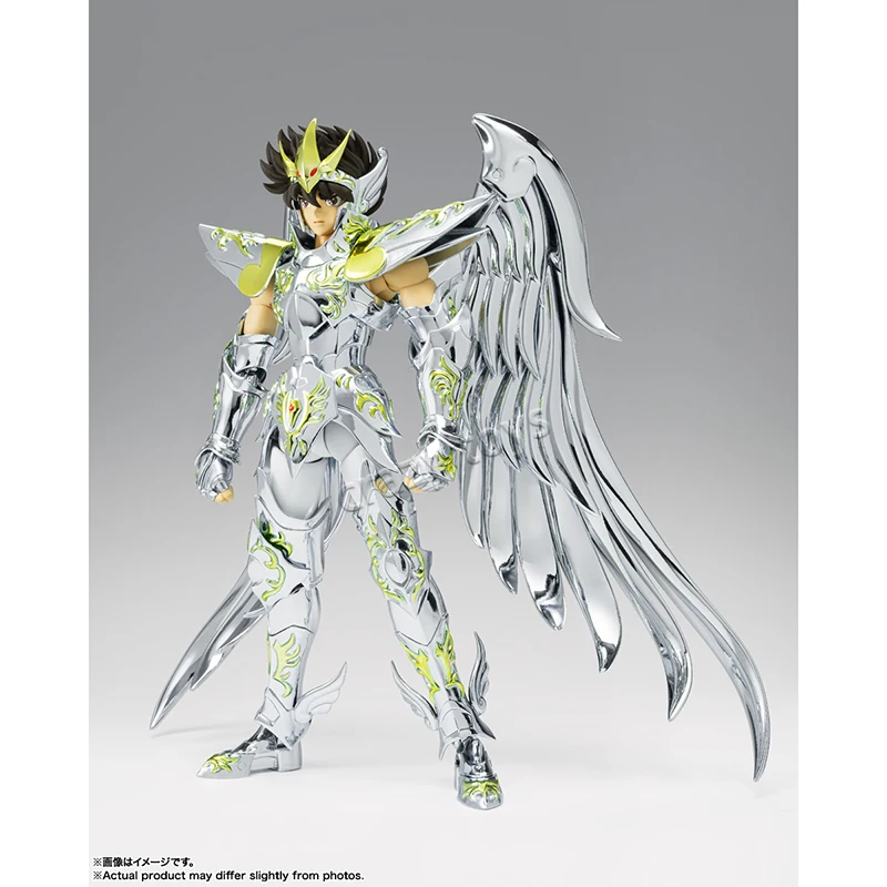 Figura Coleccionable Original de Bandai, Saint Seiya Myth Cloth EX Pegasus Seiya God Cloth, en Stock, Anime, Acción, Modelo, Juguetes