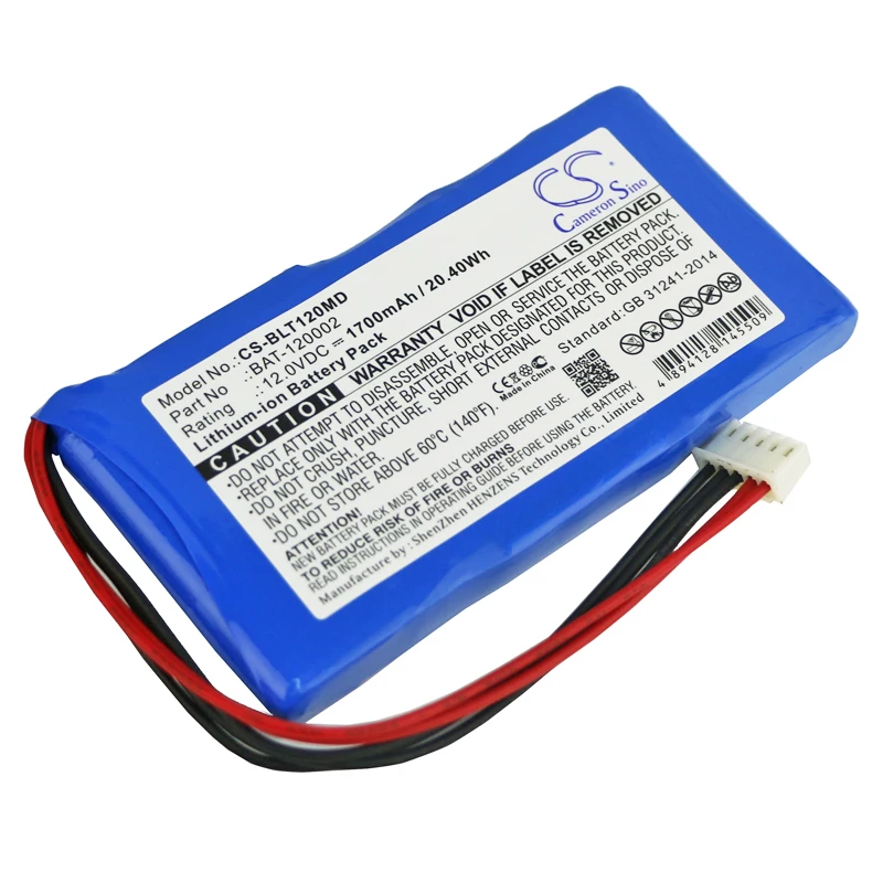 Medical Battery For Biolight  Bollywood BAT-120002 BLT-1203A