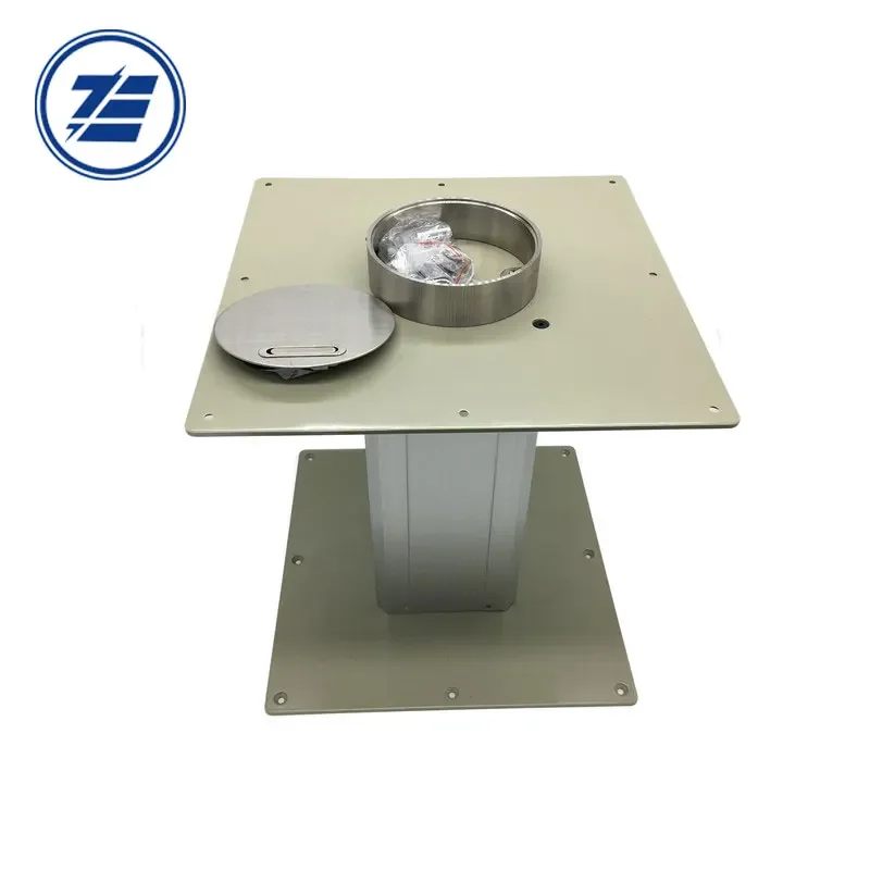 Aluminum Alloy Adjustable Lift Table Leg and Base for RVs, Campervans, Yachts, and Caravans — Height-Adjustable RV Accessory