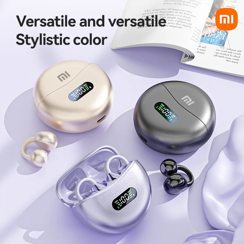 XIAOMI Mijia M79 TWS Wireless Earbuds Bluetooth5.4 ENC Noise Reduction EarClip Headphone Sports Waterproof Headet