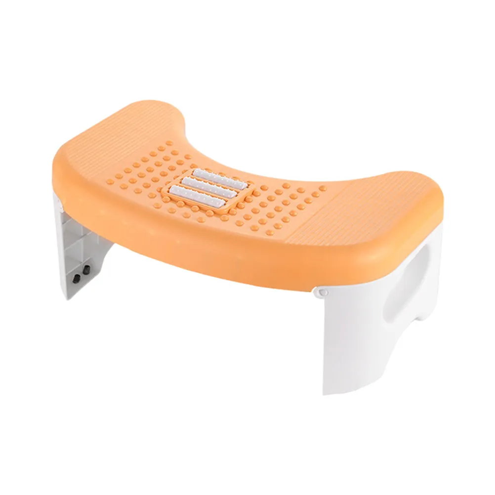 

Утолщенная дугообразная подставка для ног для унитаза, устойчивая, противоскользящая, для ванной комнаты, ступенька-подставка для унитаза, опора для ног
