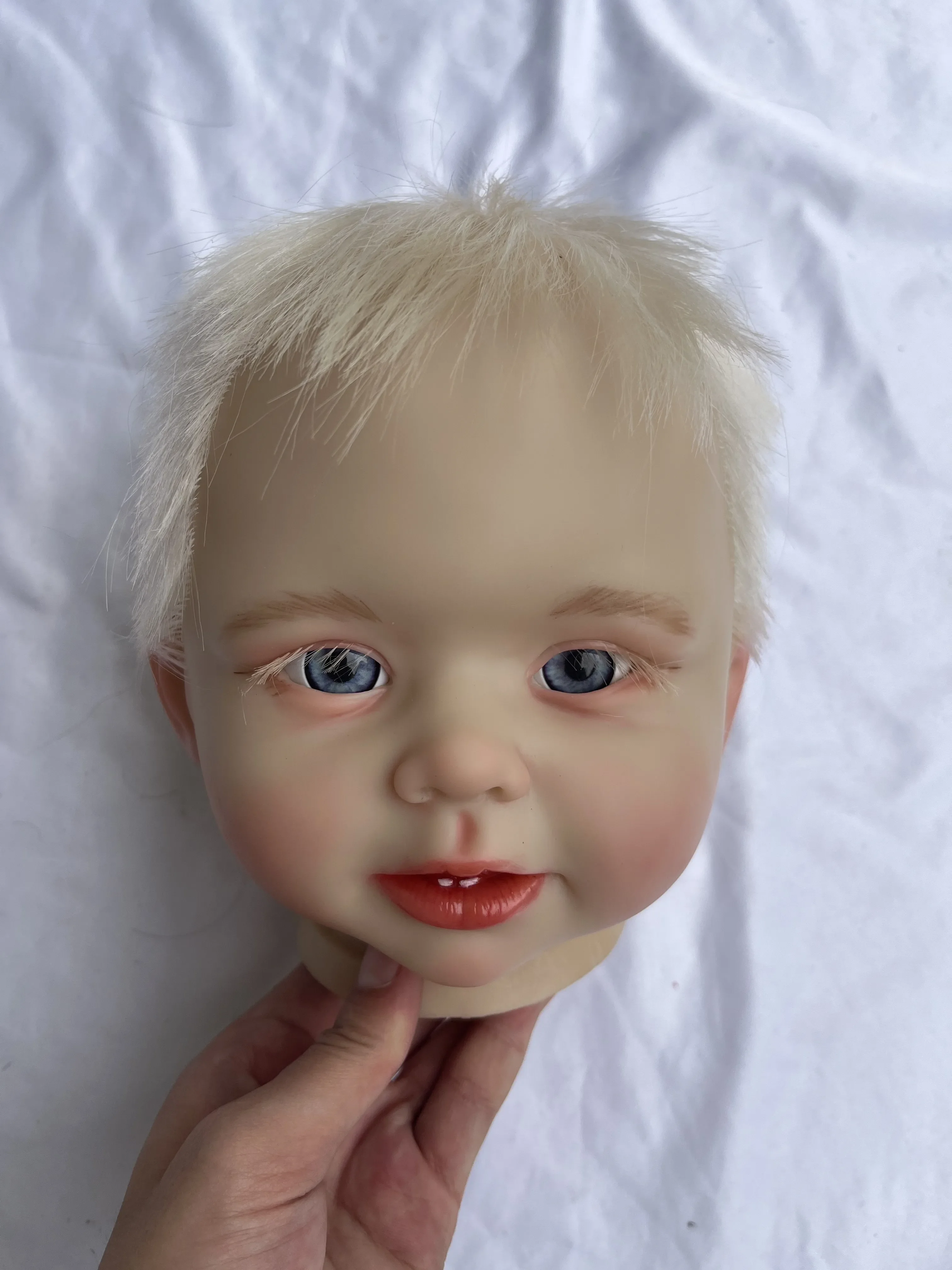 DLS Fornitura limitata personalizzata 28 pollici Reborn Baby Doll Bonnie con capelli radicati a mano Kit dipinto Parte fai da te Regalo di Natale