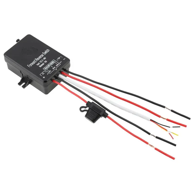 Y45A-Wireless Controller 10A With Insurance 3-Button Self-Resetting Linear Actuator Winch Solenoid Relay Contactor