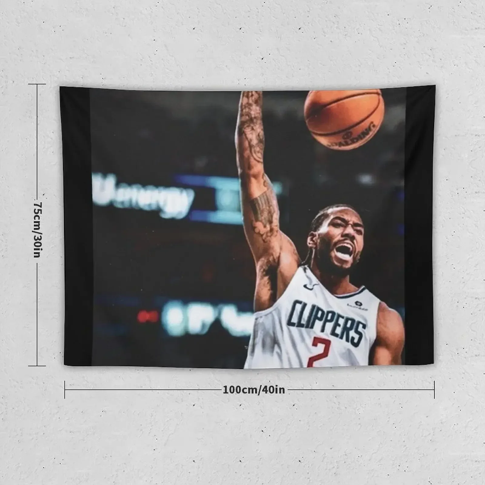 Kawhi Leonard Tapestry Outdoor Decor Tapete For The Wall Tapestry