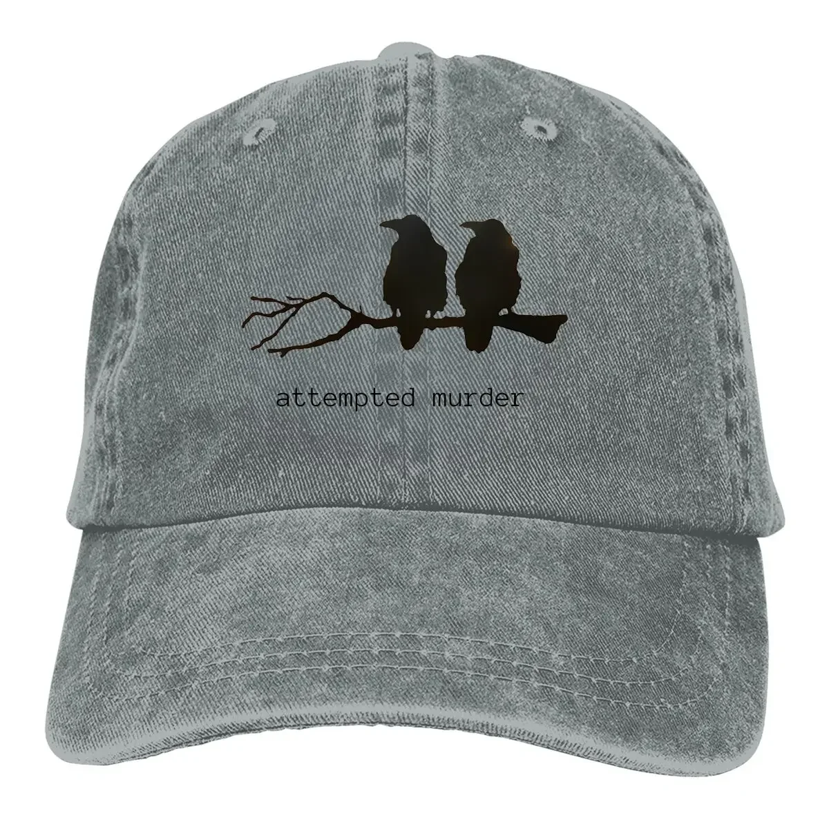 

Summer Cap Sun Visor Crow Bird Hip Hop Caps Attempted Murder Cowboy Hat Male Hip Hop Sports Hats