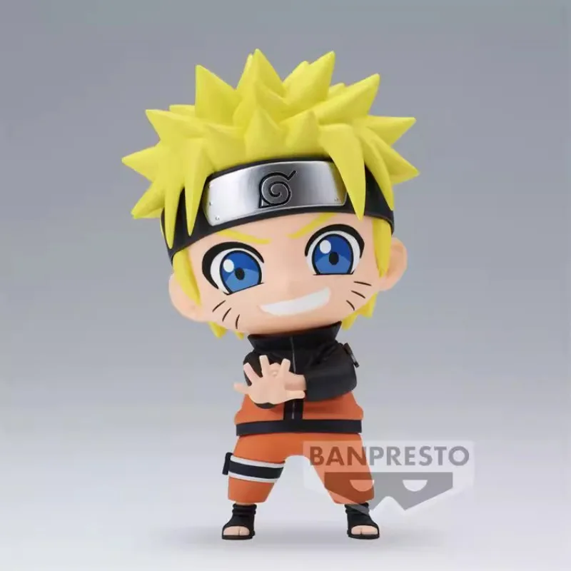 Bandai Original BANPRESTO Anime Naruto: Shippuden Repoprize Naruto Uzumaki Action Figure Model Collectible Toys