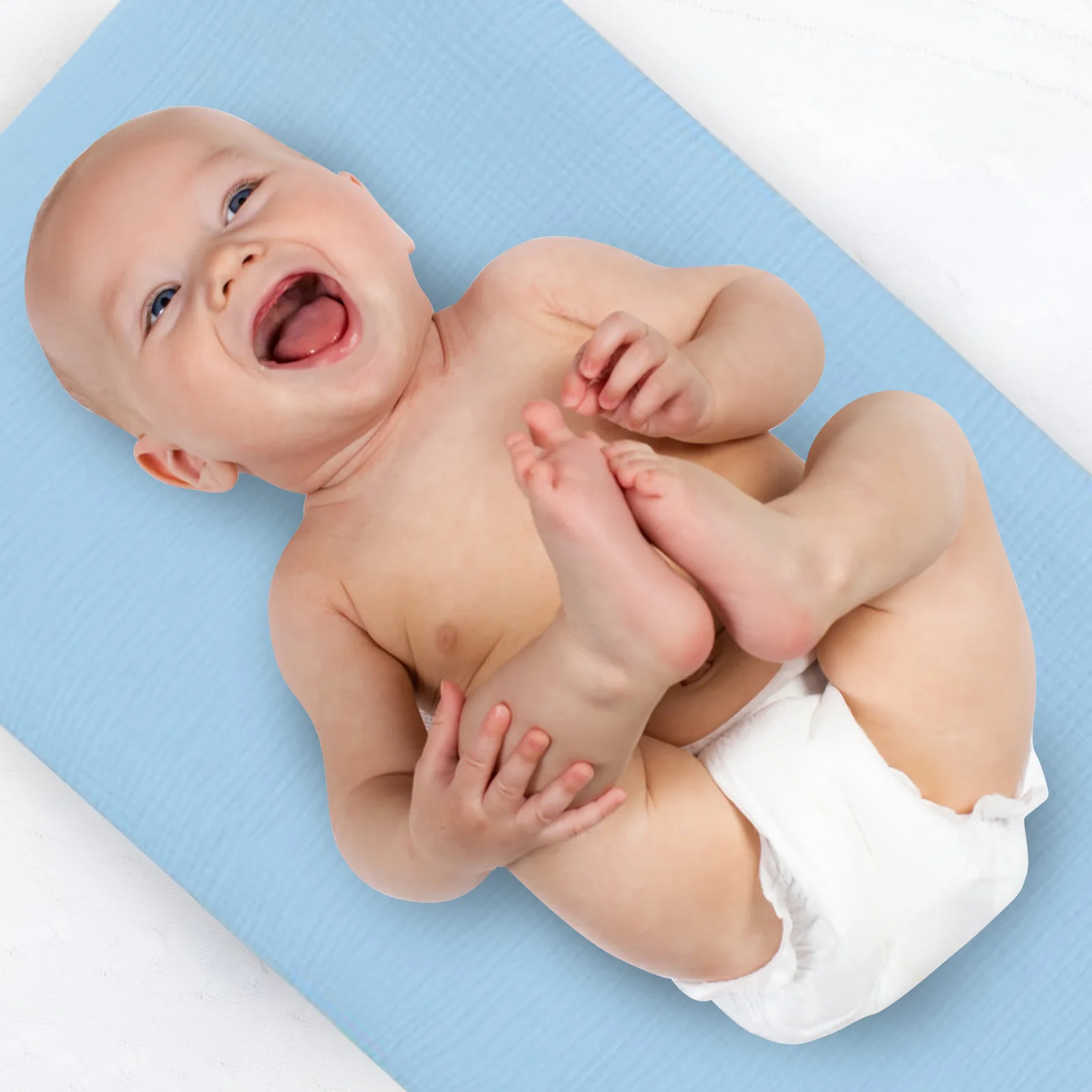 

Baby Changing Pad Cover Washable Detachable Cotton Infant Diaper Mat Protector Reusable Crib Bassinet Sheet Cradle Mattress