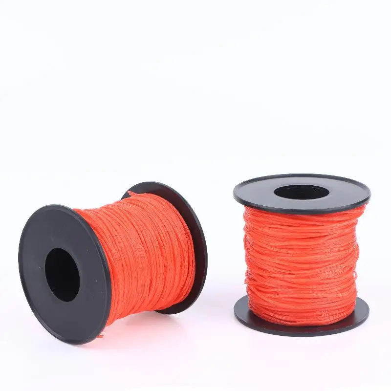 SL50M/Roll Red Marking Construction Line Mason Line Gardening Crafting Wire Camping Climbing Camping Rope Hiking Clothesline