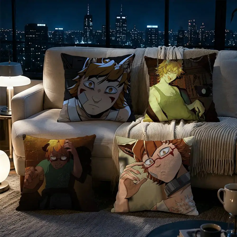 YKMET Strade Ren Hana  Pillow cover gift High definition digital printing,Surprise  vivid pattern Household.