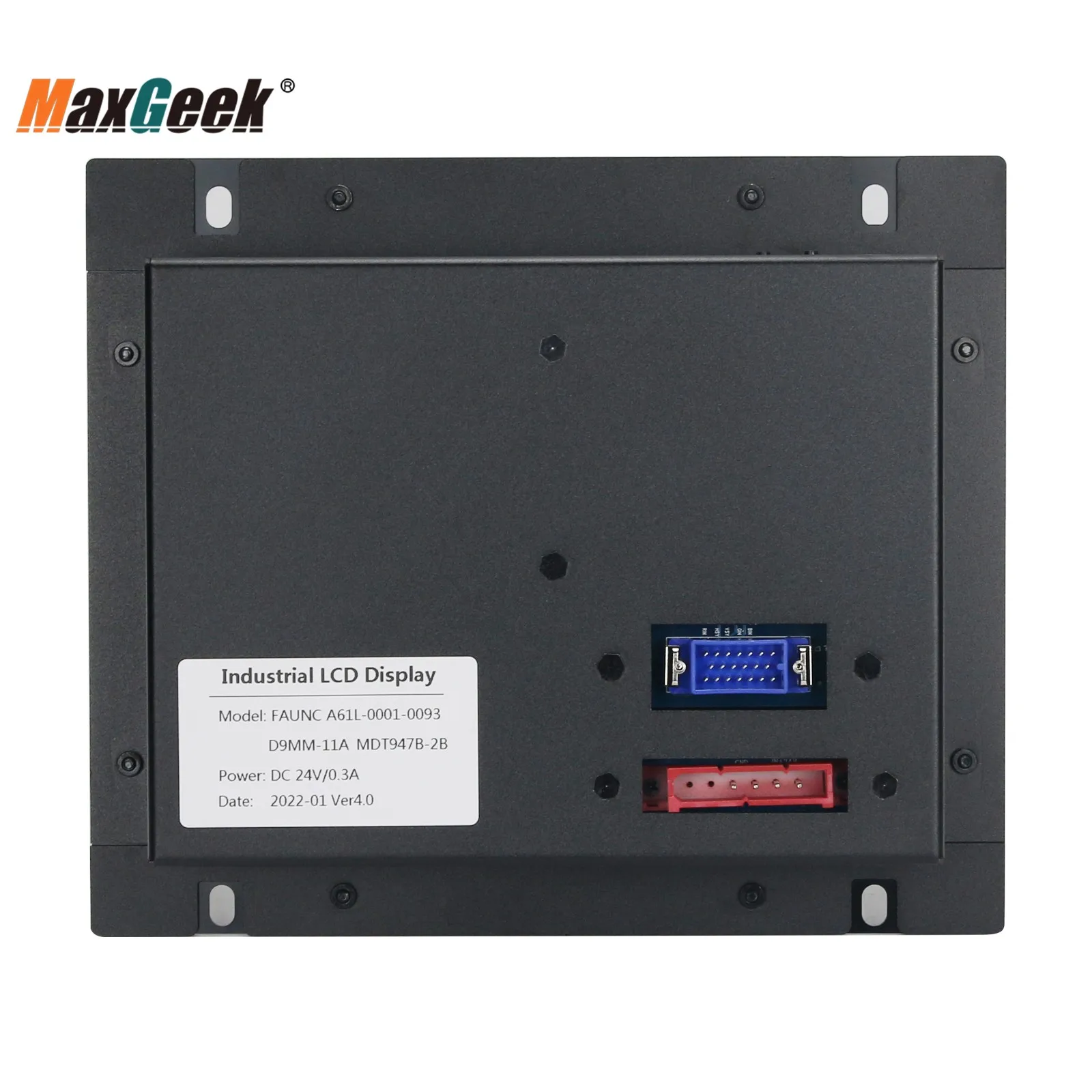 Imagem -03 - Maxgeek-substituição do Monitor Lcd para o Sistema Cnc Fanuc Crt Display A61l0001-0093 d9 Mm11a A61l-0001-0095 A61l-0001-0072 em