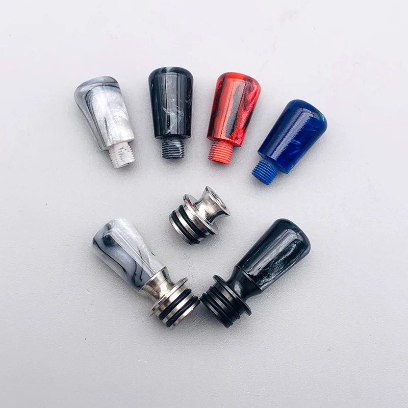 DSX Vape MTL 510 Drip Tip Stainless Steel Resin 3mm For 510 Thread Tank Atomizer RTA RDA RDTA Vape Accessories