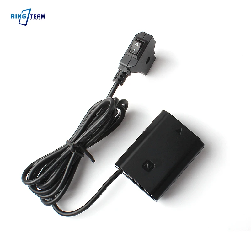 D-TAP to NP-FZ100 Dummy Battery DC Coupler for Sony Alpha 9 ILCE-9 A7 III A7RIII ILCE-7M3 FX3 FX30