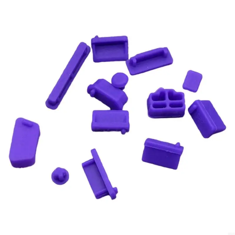 USB C HDMISイーサネットポートアクセサリーのアンチダストシリコンプロテクターダストプラグ