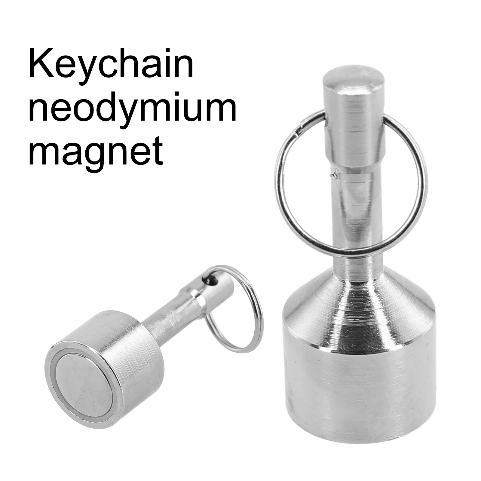 High Quality For Collectors Magnetic Buckle Metal Keychain Coins Ferrous Metals Keychain Magnet Design Neodymium
