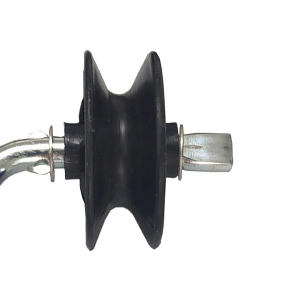 Insulator Agricultural Fence Part Black Electric Fence Insulator Weather Resistant Design Prevents Wire Slippage
