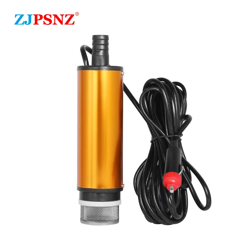 Draagbare Elektrische Dompelpomp 12V 24V Diesel Olie Water Afvalwater Overpompset Brandstofpompset voor Auto Kamperen Vissen Camper