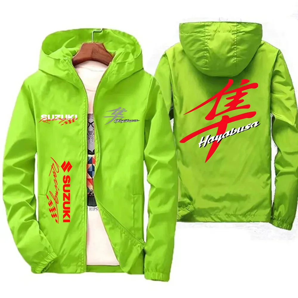 New Suzuki Motorcycle Racing Spring and Autumn Zipper Jacket Men's